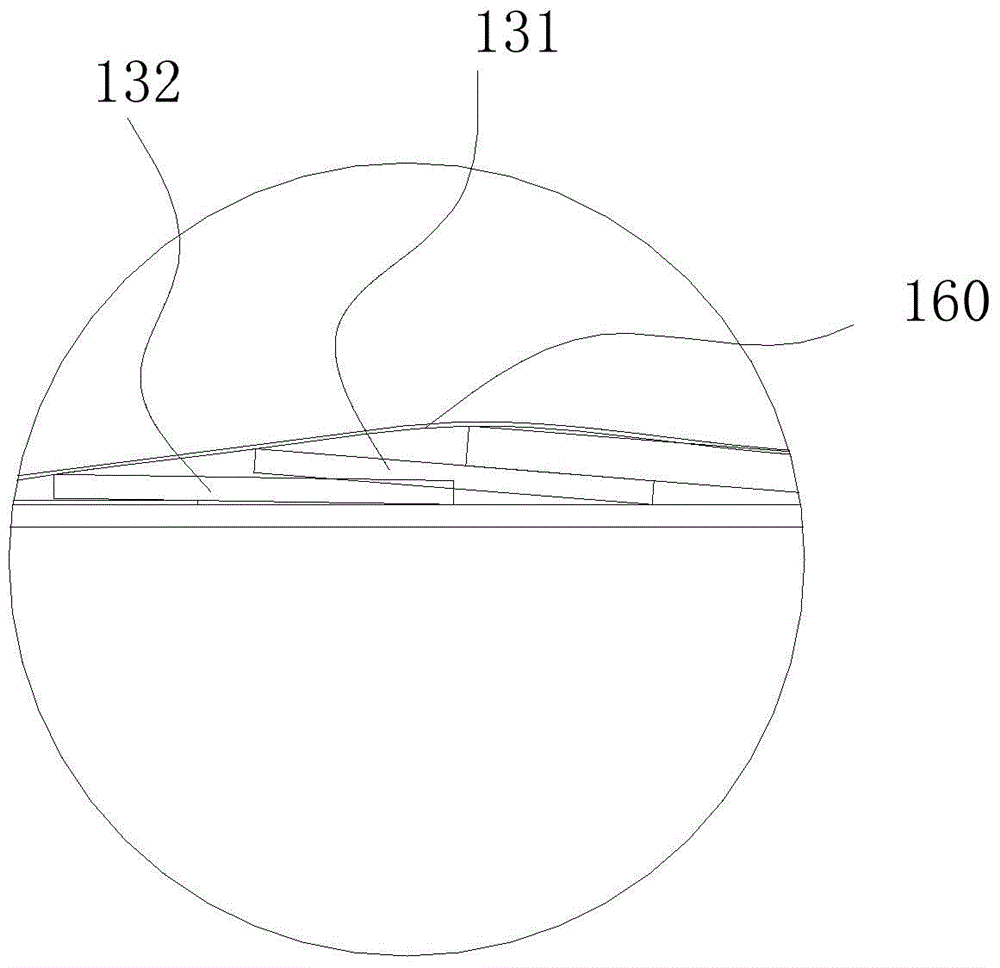 Liquid direction cup and detection test paper strip in liquid detection cup