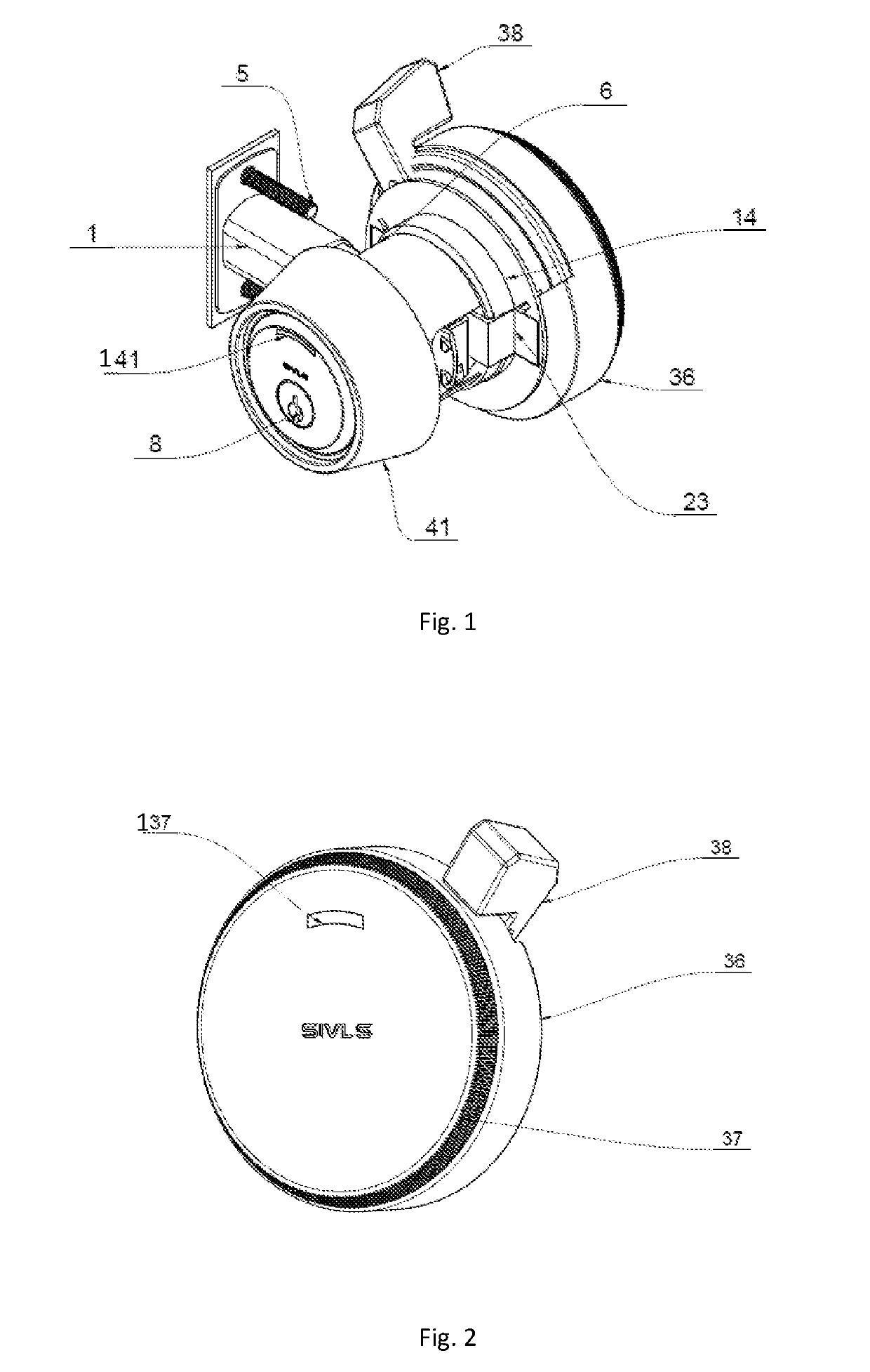 Compact Electronic and Manual Lock Drive System