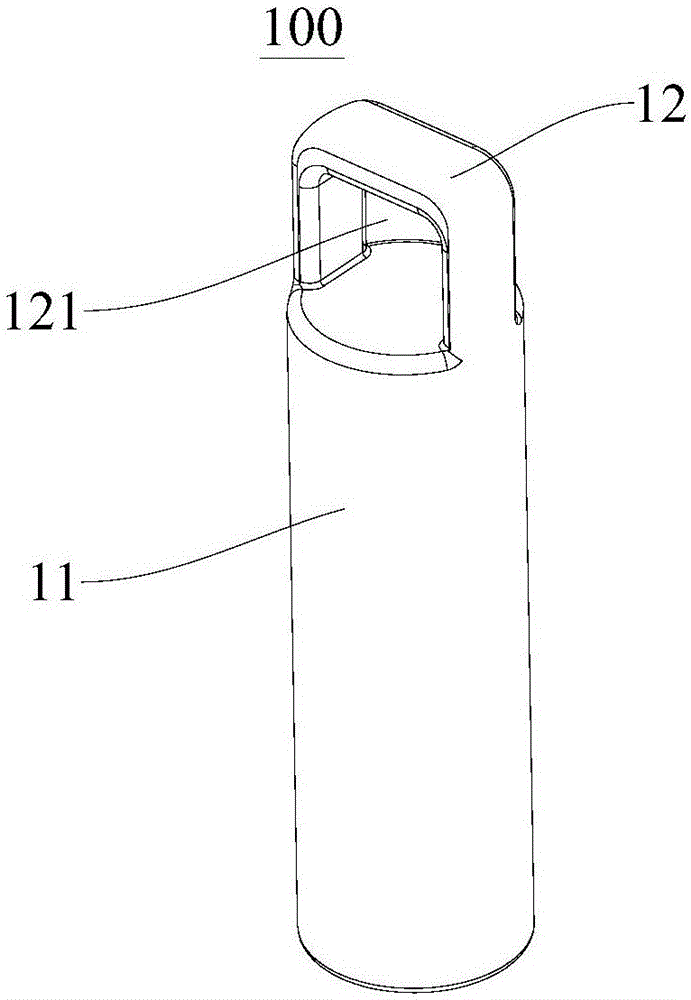 Cooling fan and ice crystal box thereof