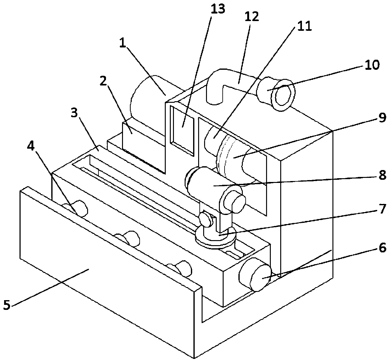 Table type edge grinding machine