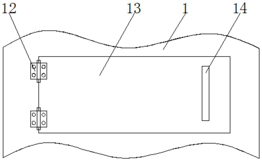 A sewage deep purification device