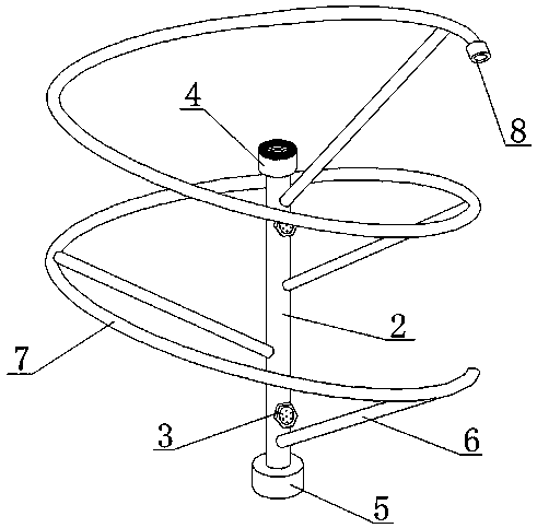 Multifunctional vine climbing trellis special for trachelospermum jasminoides