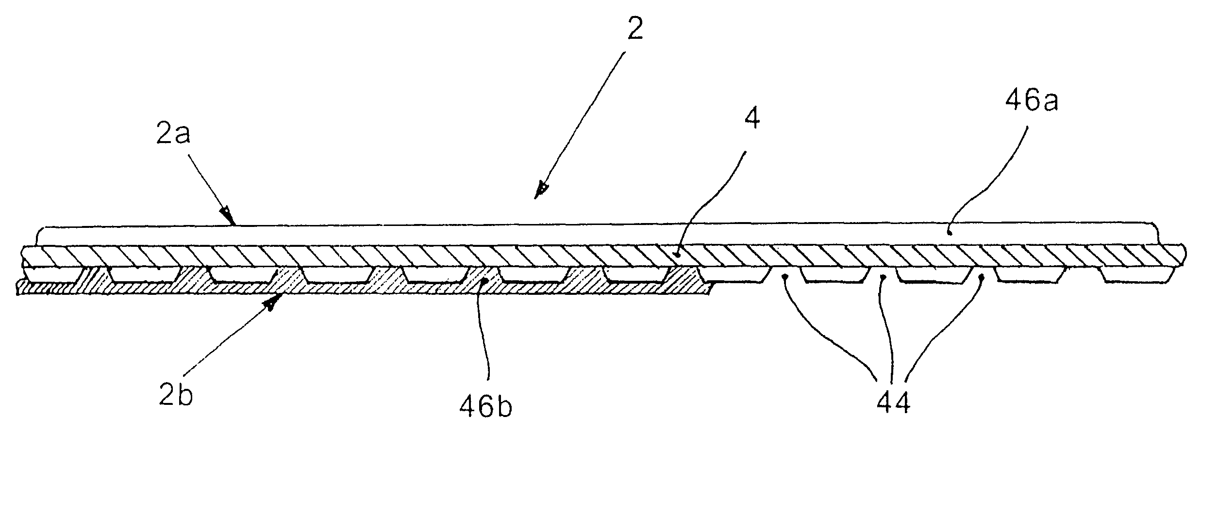 Flat belt made of elastomeric material