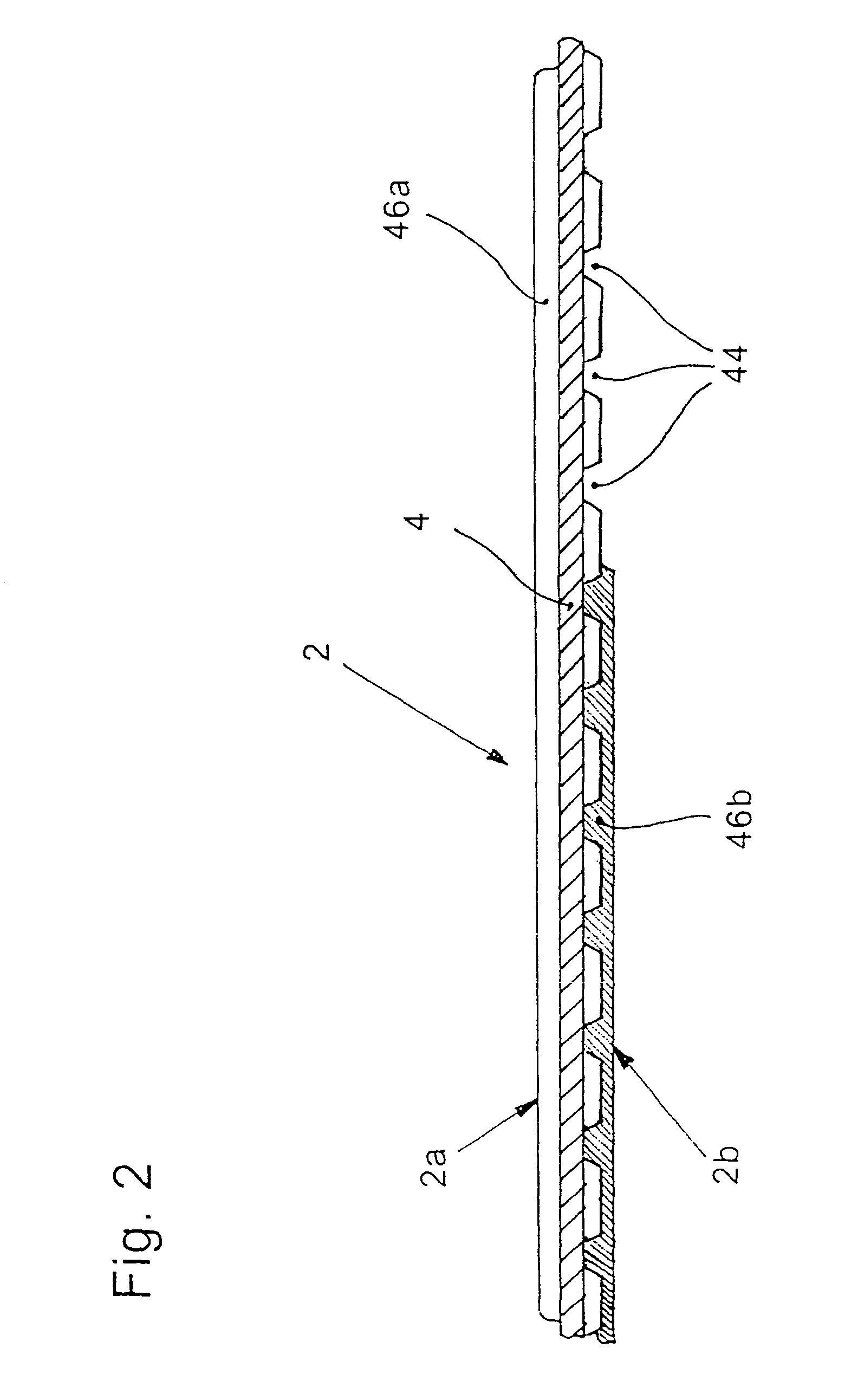 Flat belt made of elastomeric material