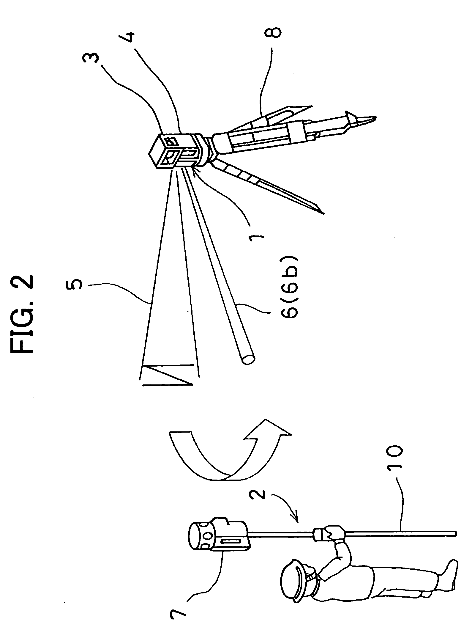 Surveying device and surveying system