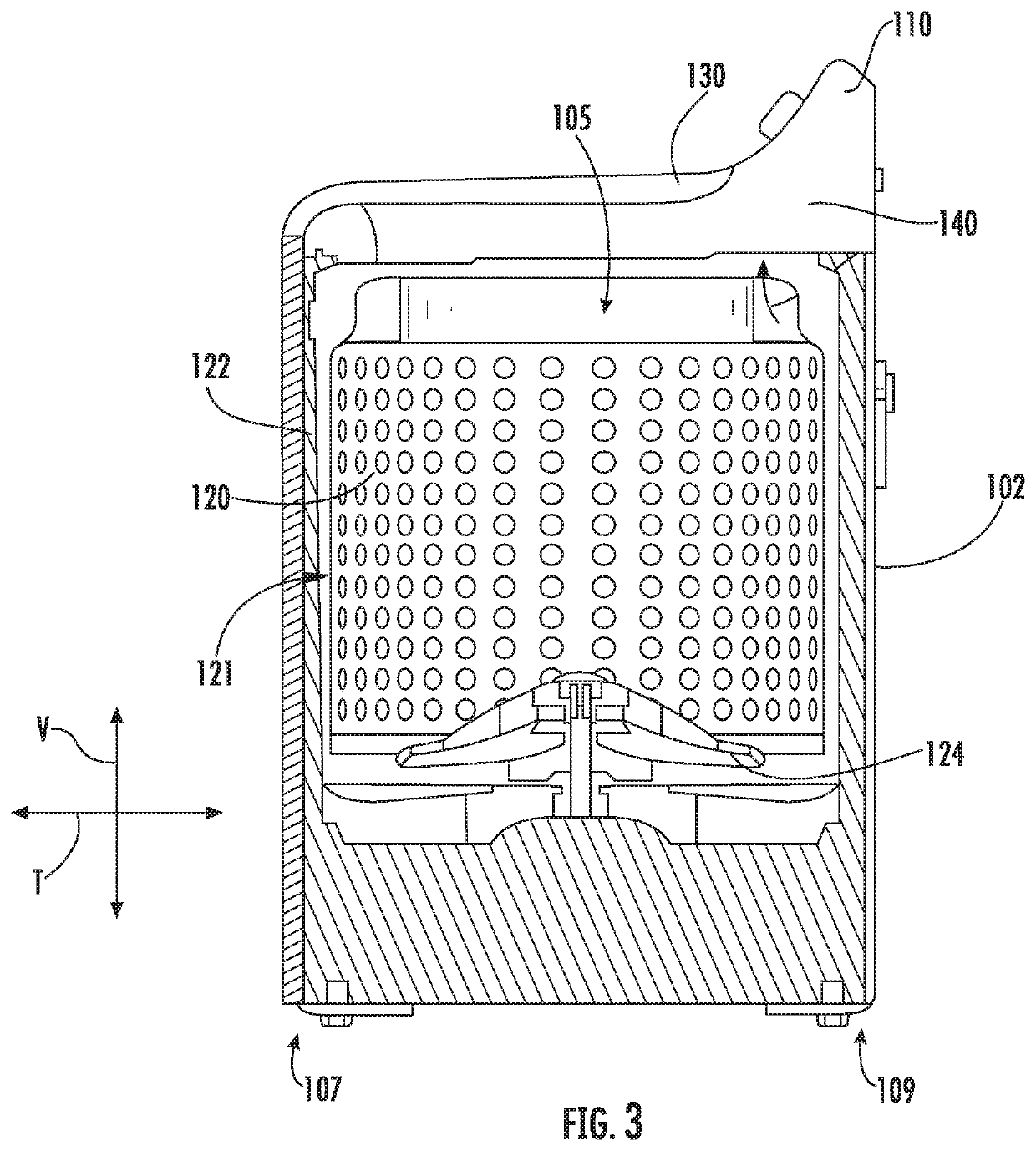 Scented packaging for an appliance