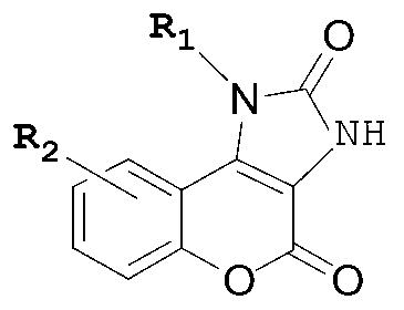 Five-membered urea ring-coumarin derivative or pharmaceutical salt and application thereof