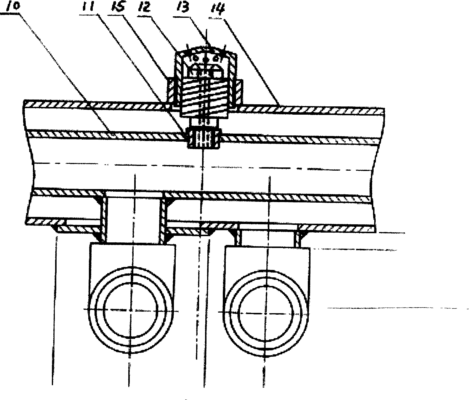 Stelmo line gas spray cooling device and method for high-speed wire rod mill