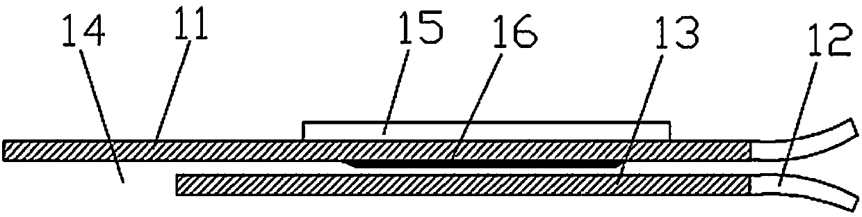 Tea packing device