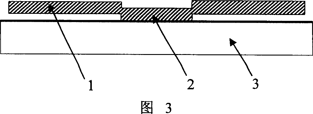 Film residual stress measuring structure and its producing and testing method