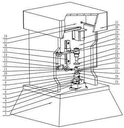 Rubber friction experiment machine and experiment method