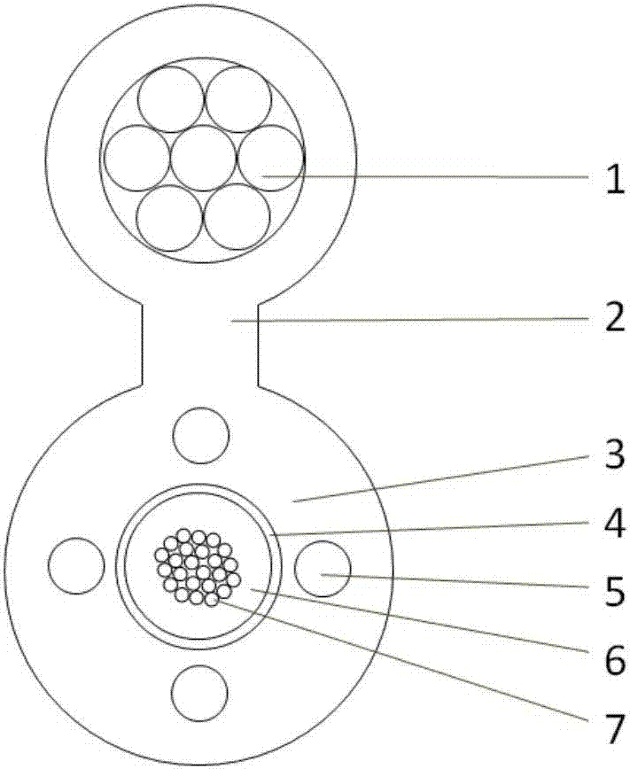 Stainless steel GYXTW type optical cable and manufacturing method thereof