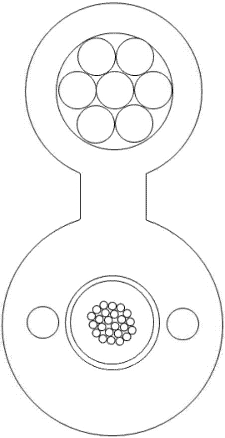 Stainless steel GYXTW type optical cable and manufacturing method thereof