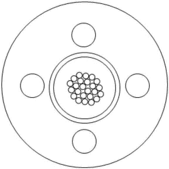 Stainless steel GYXTW type optical cable and manufacturing method thereof