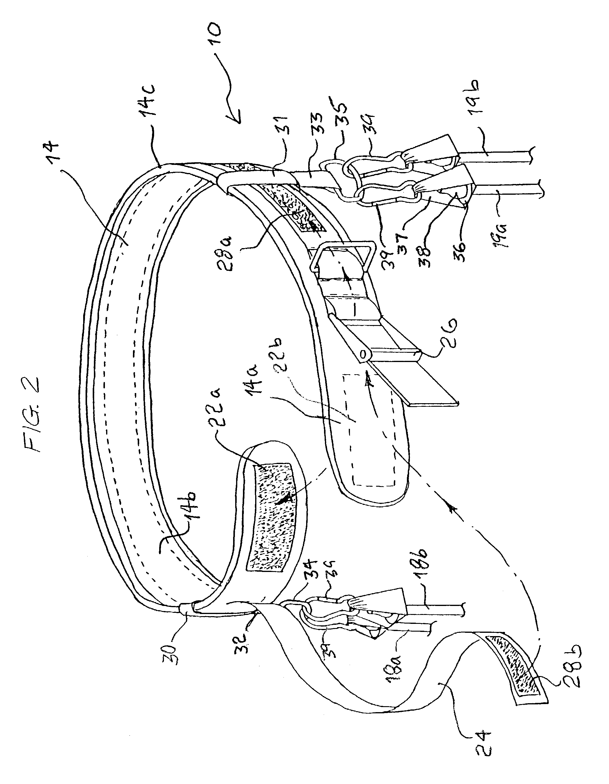 Training device for and method for training gliding sport athlete