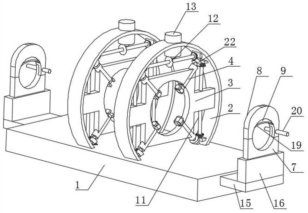 Quick butt-joint fixing device for PE water supply pipe and using method of quick butt-joint fixing device