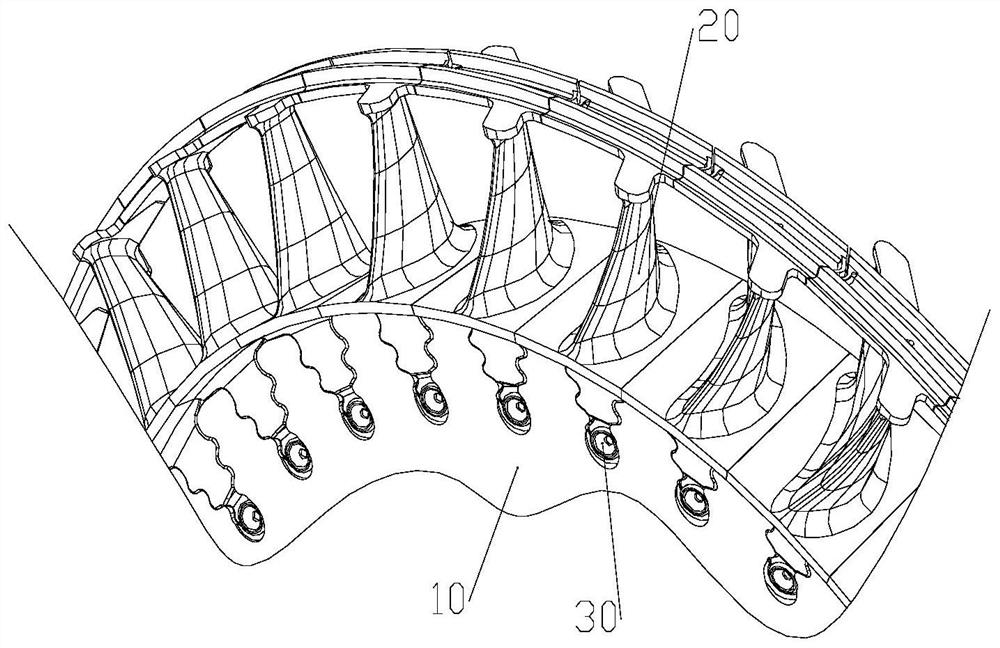 Micro turbine for aero-engine