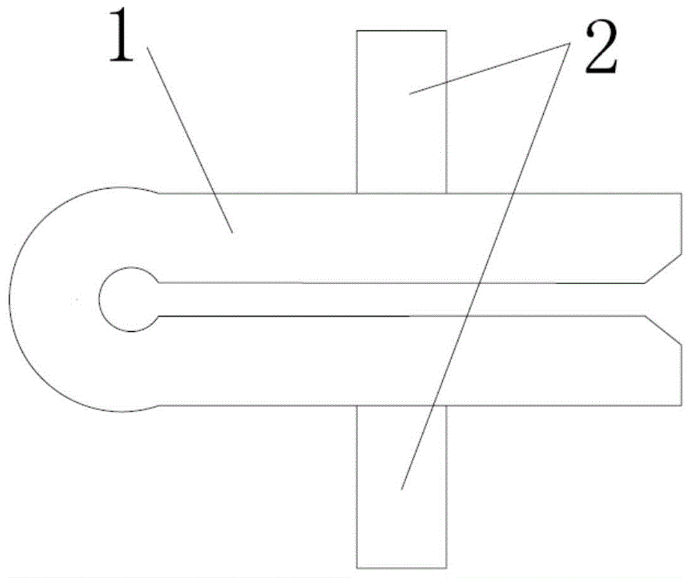 A fixing wire clamp for photovoltaic assembly connecting wires