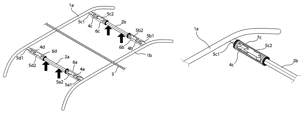 Device for monitoring wear on overhead lines