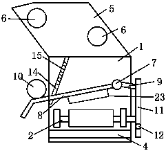 Wire outlet mechanism making coil conveniently be placed on rack