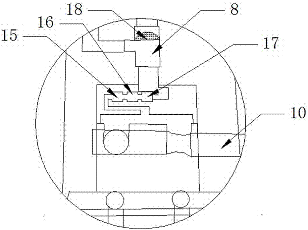 Energy-saving dual-temperature hand-pressed water flow switch change-over sensing faucet