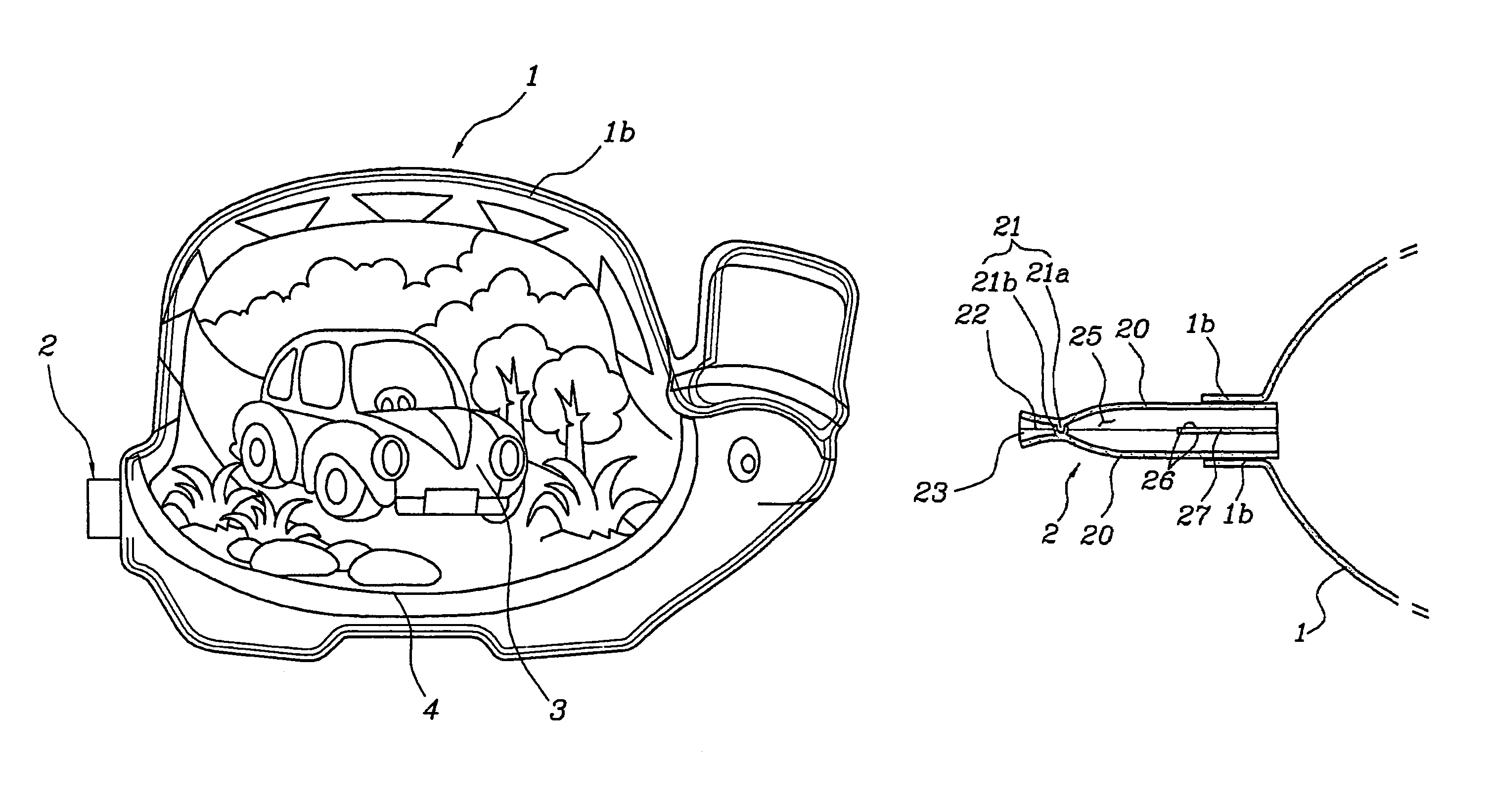 Sheet type balloon