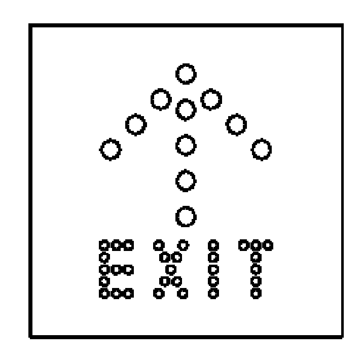 Method for embedding round pot rare earth material into slabstone for composing patterns and characters