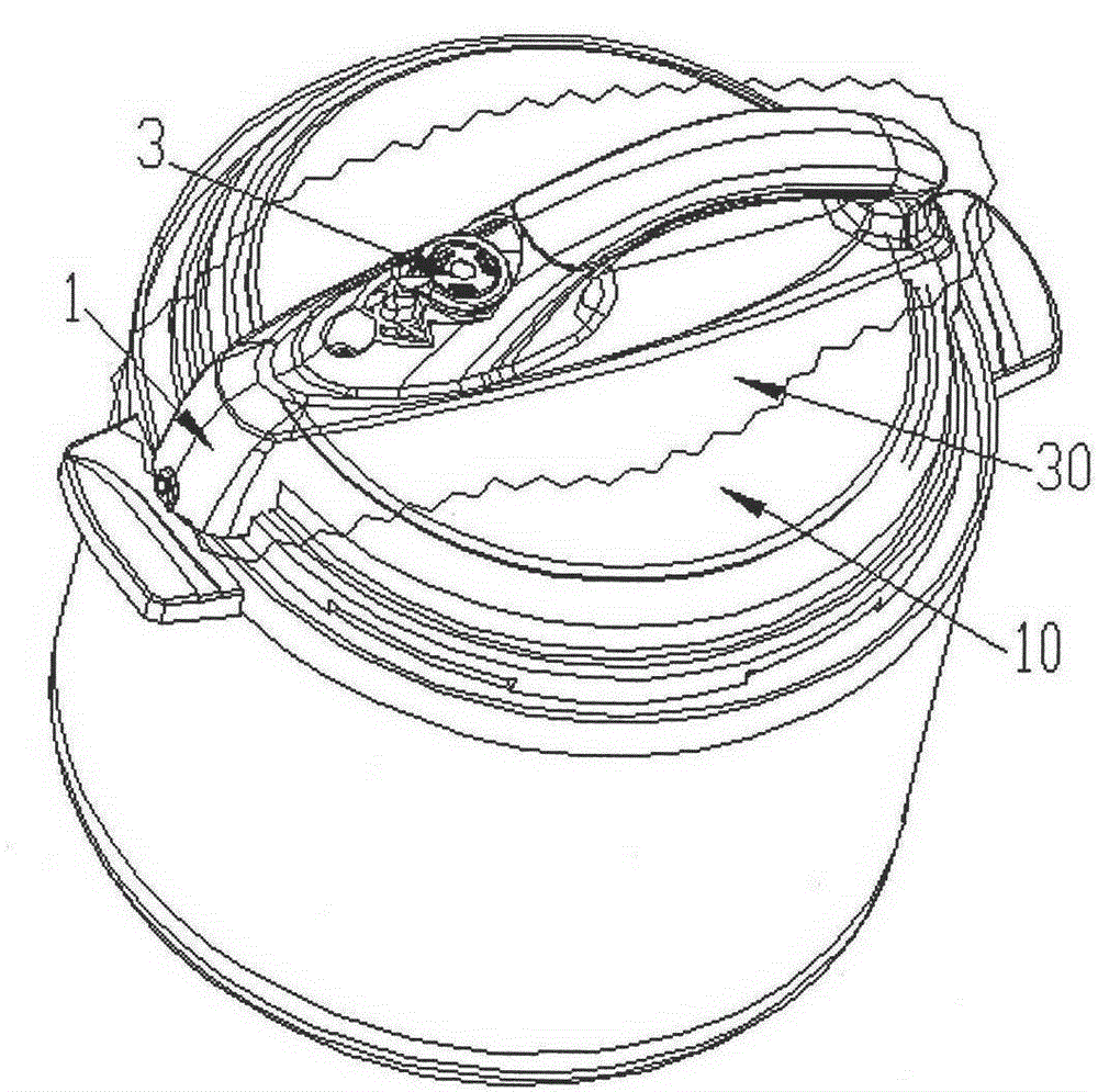 Electric pressure cooker with adjustable pressure limit