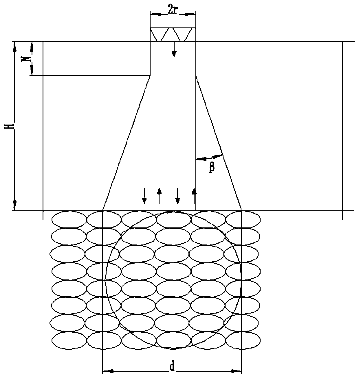 Soil in-situ detection method and system for seed leakage