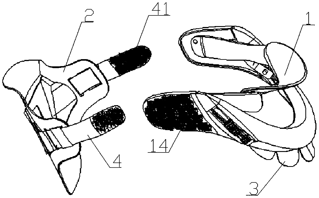 Double-sided adjustable cervical vertebra tractor