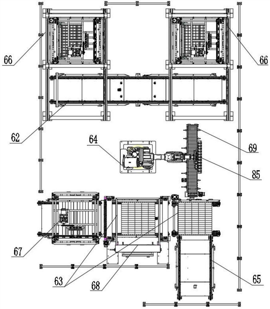 Automatic yeast block production line