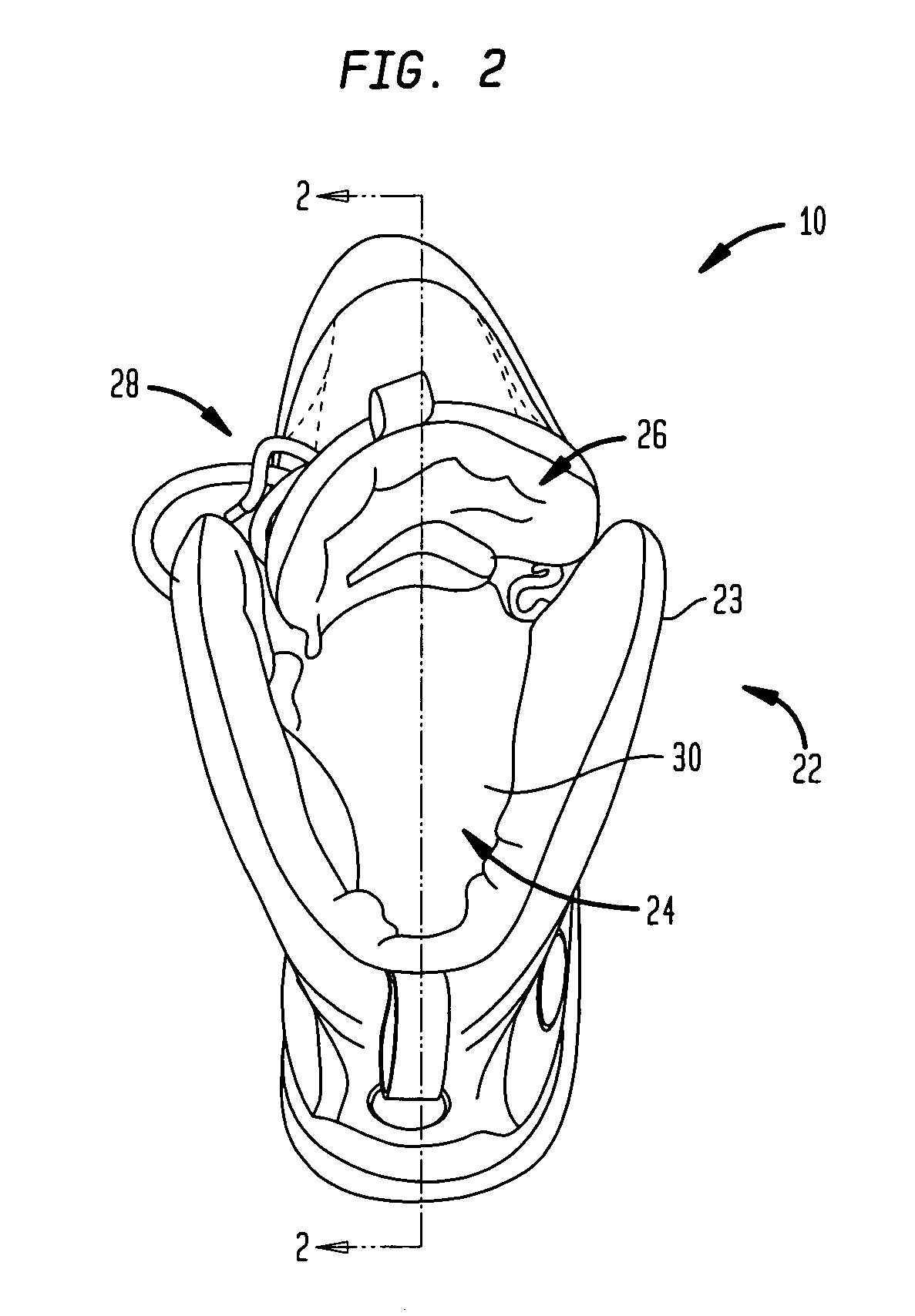 Footwear article with adjustable stiffness