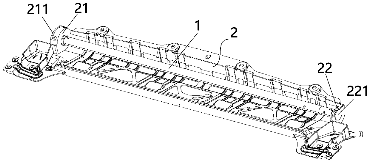 Automobile skylight abat vent mechanism and automobile skylight system