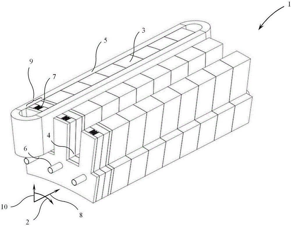 Stator core unit, stator, motor and wind generator unit