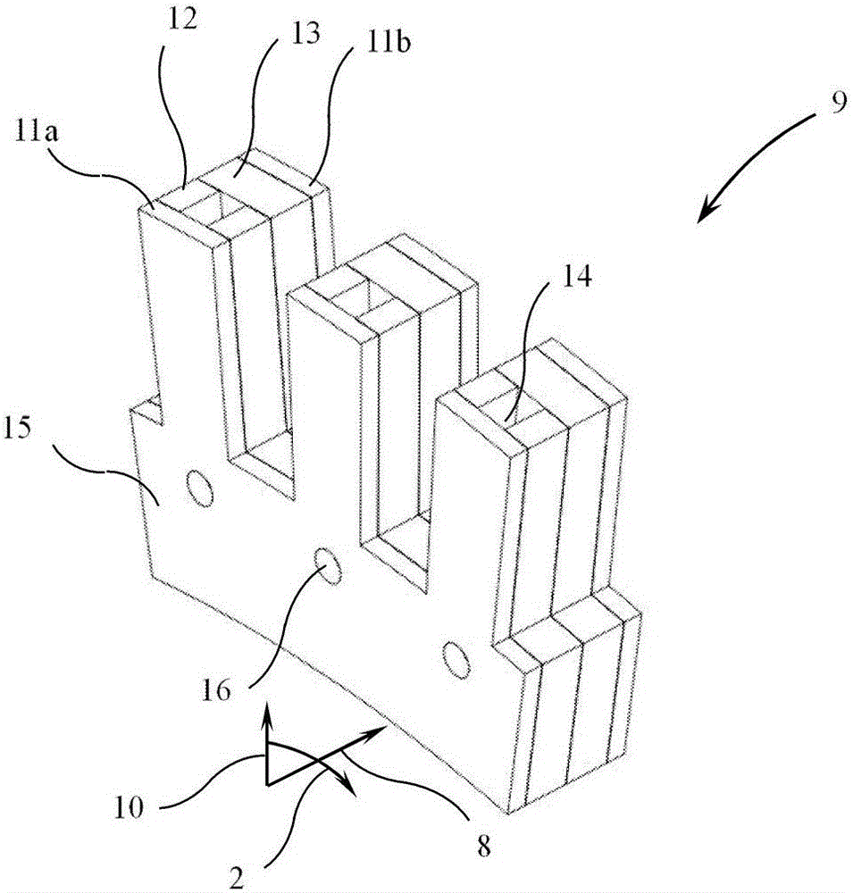 Stator core unit, stator, motor and wind generator unit