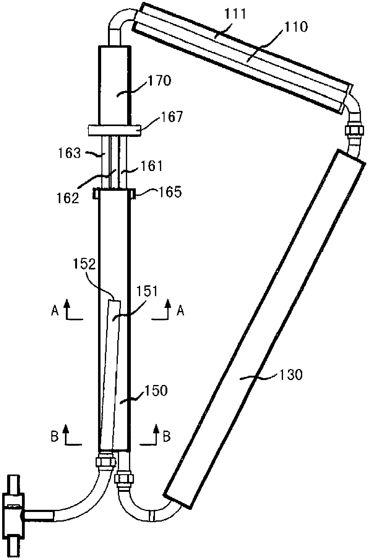 Boiler and liquid piston thermomotor thereof