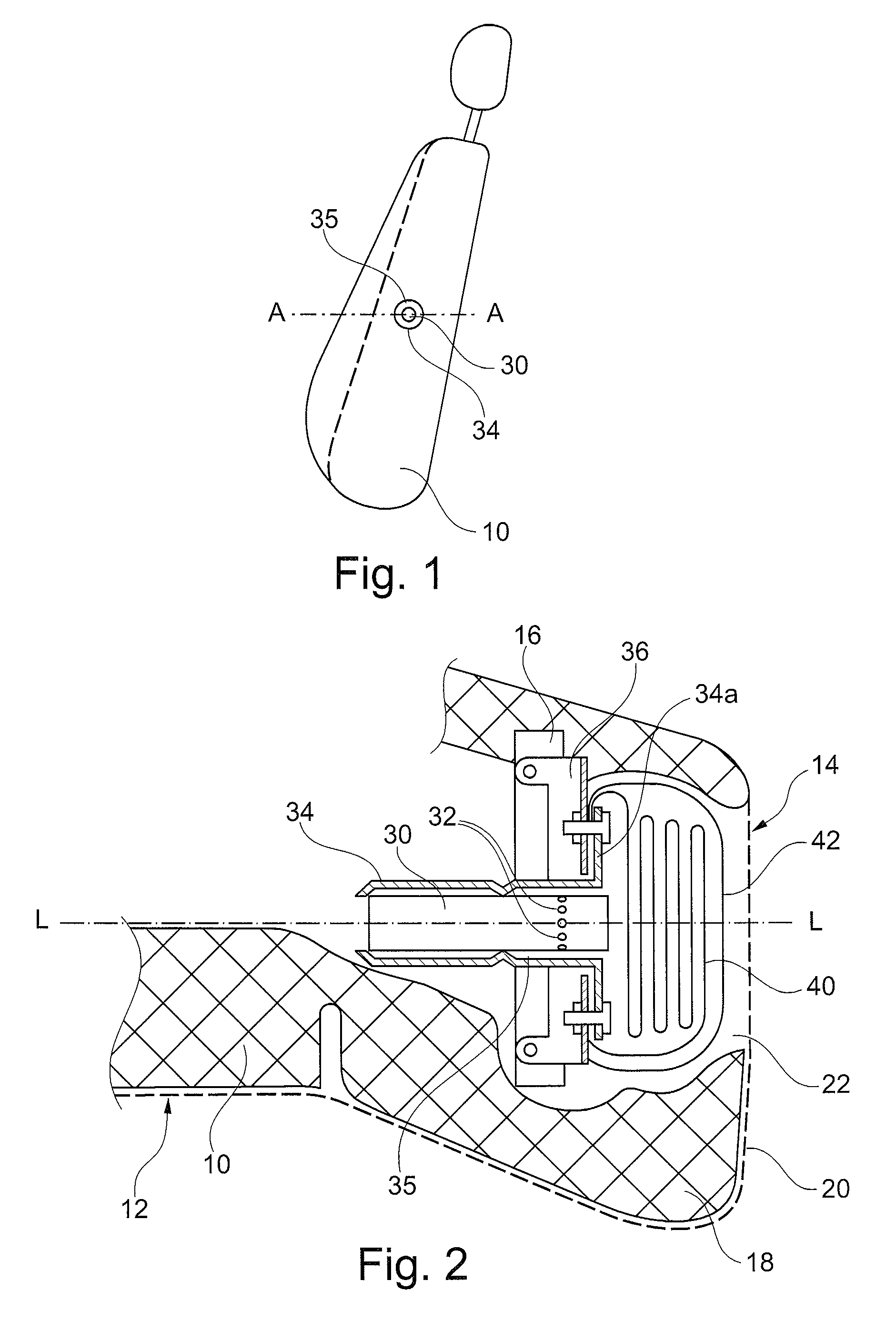 Vehicle seat unit