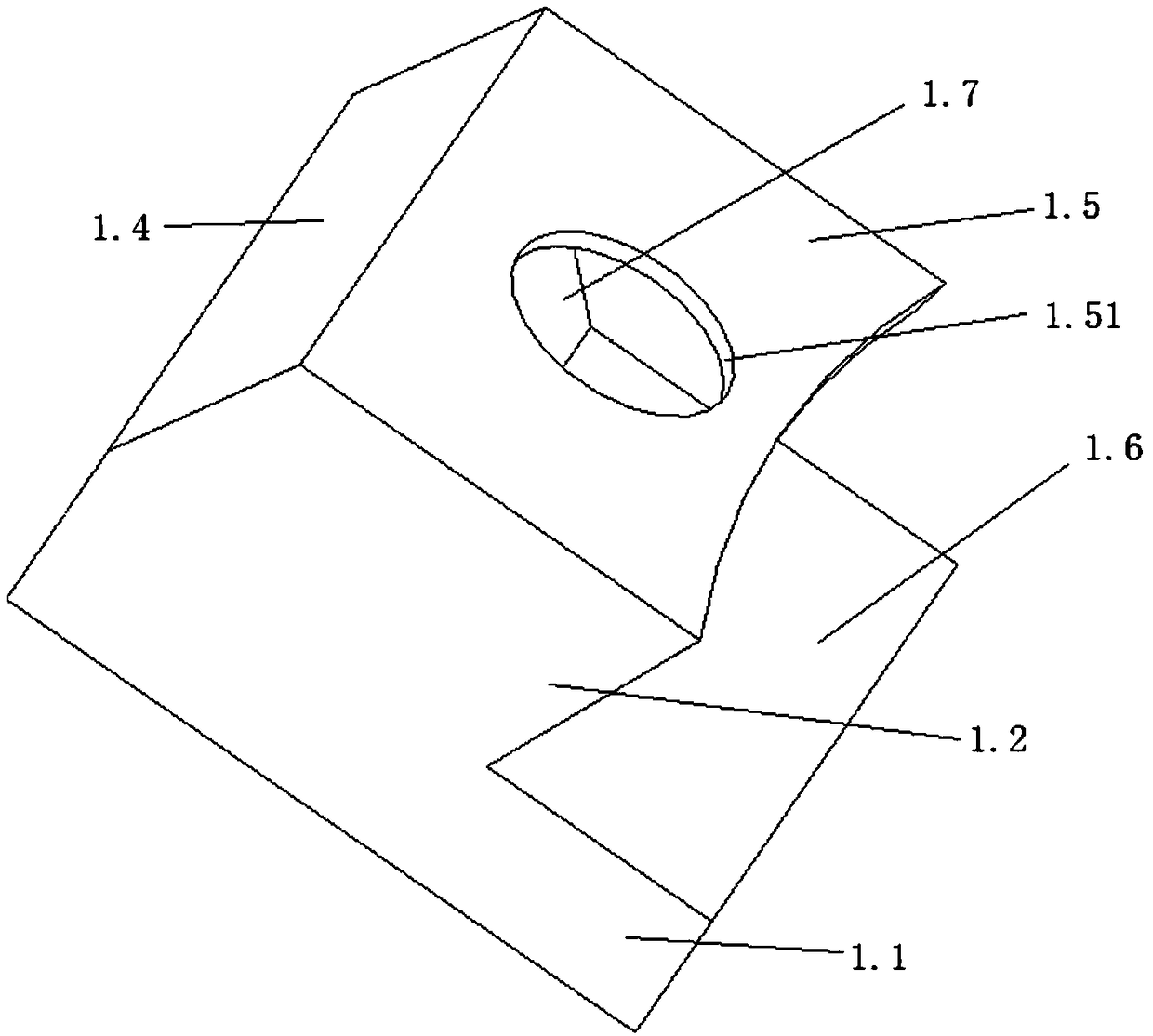 Airplane part ultra-high precision end face surface flatness detecting imaging device and detecting method