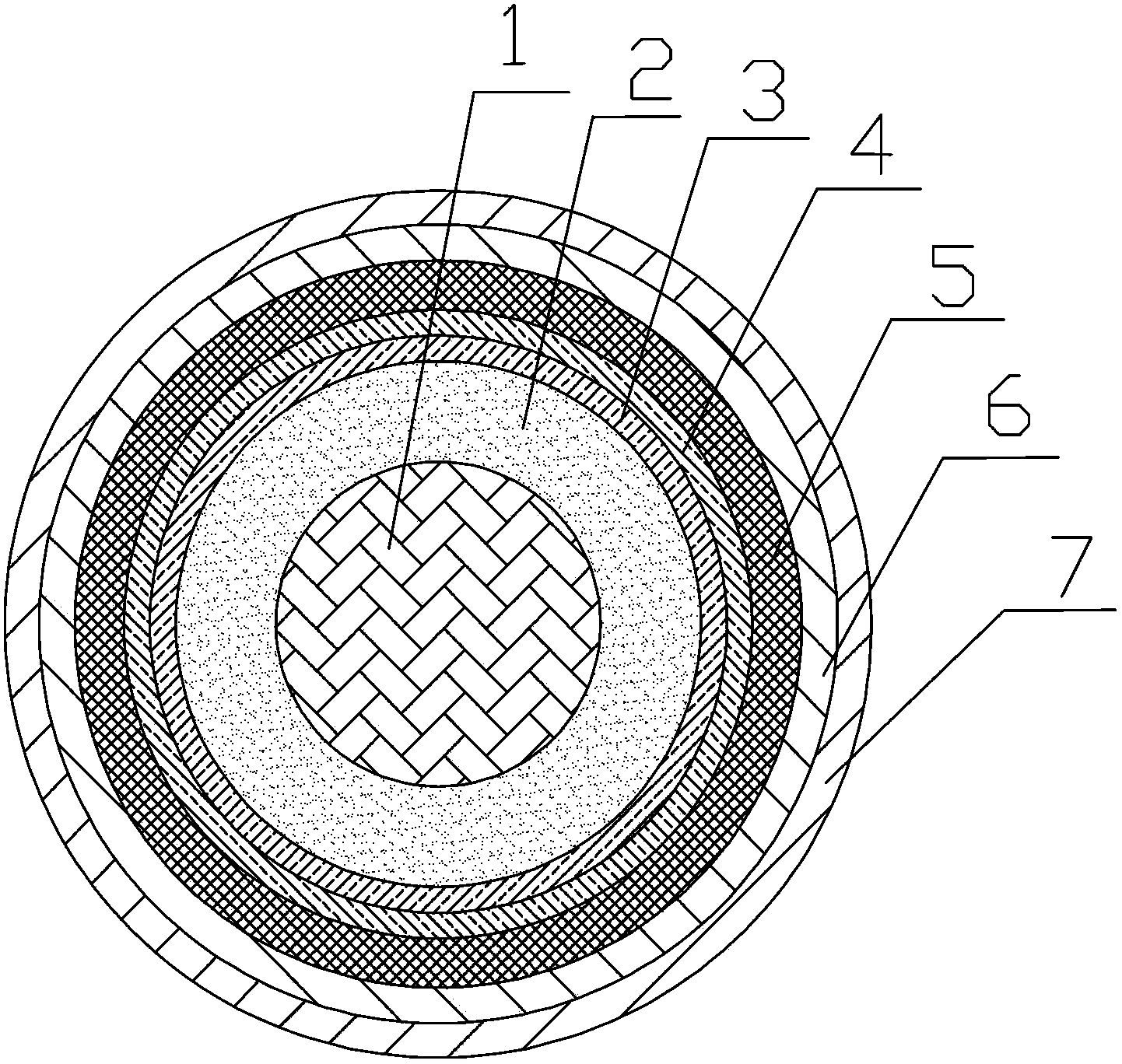 High-conductivity copper-clad aluminum cable