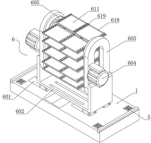 Industrialized seedling raising system based on stacked tray darkroom technology