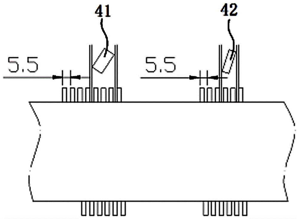 Blanking system and method for core assembling machine of automotive heat dissipating system