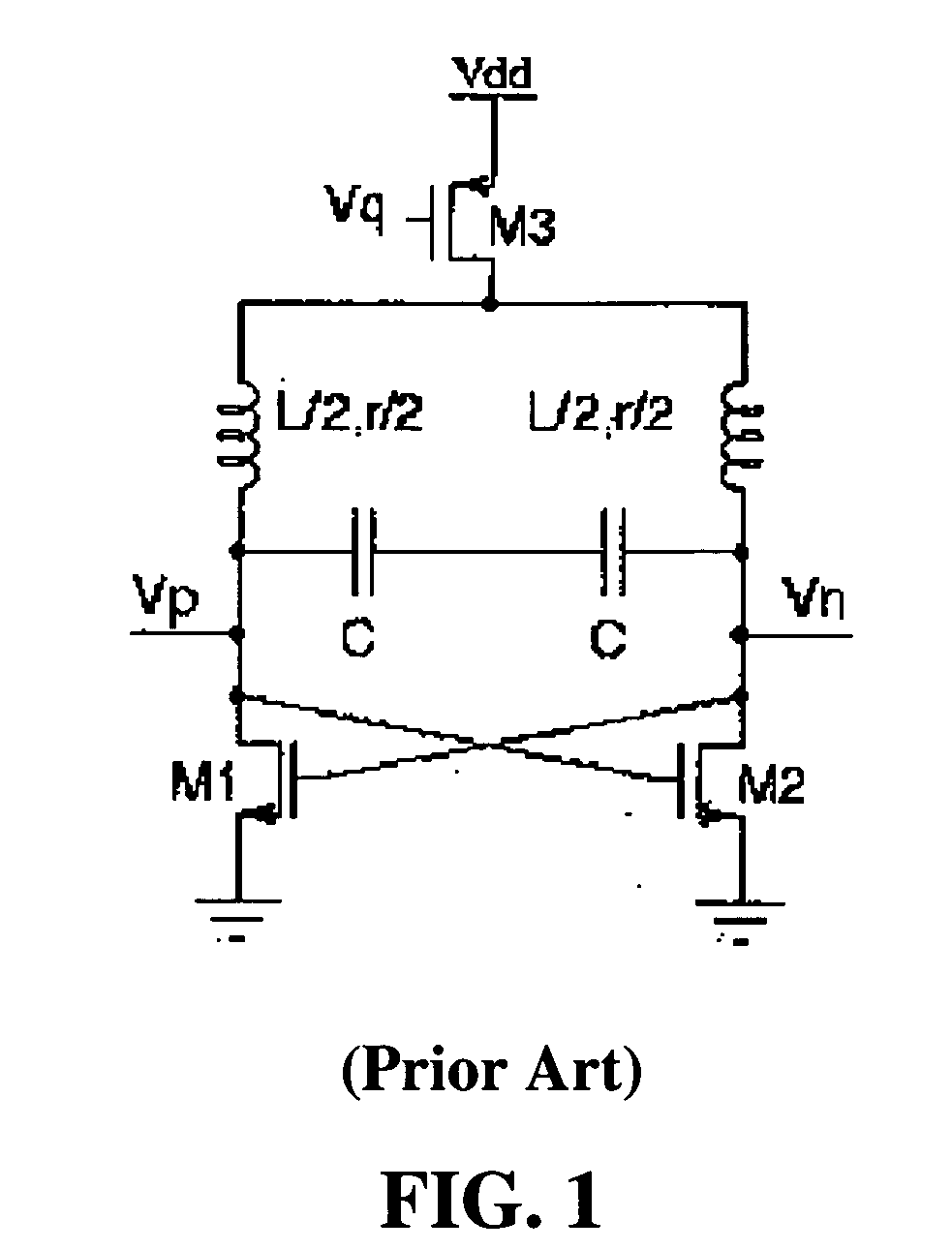 CMOS negative resistance/Q enhancement method and apparatus