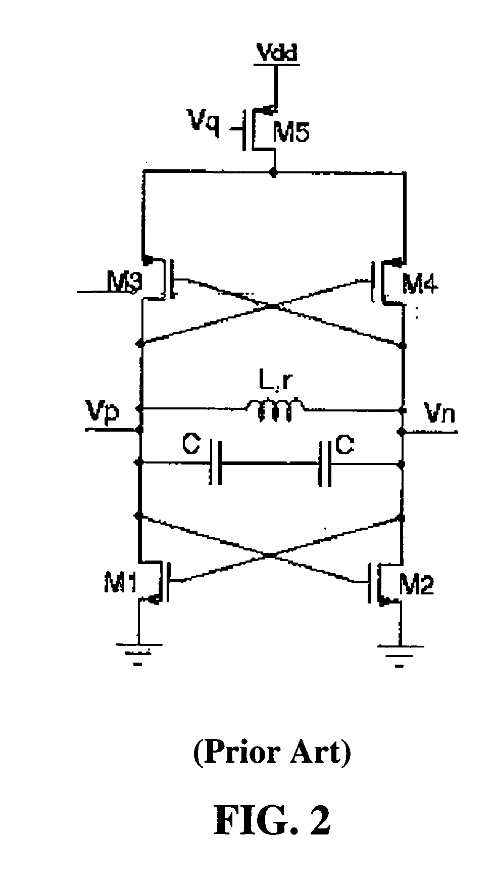 CMOS negative resistance/Q enhancement method and apparatus