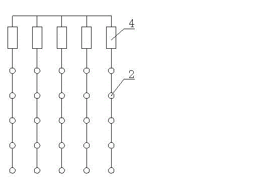 Light-emitting diode (LED) lamp box provided with constant-current power supply devices