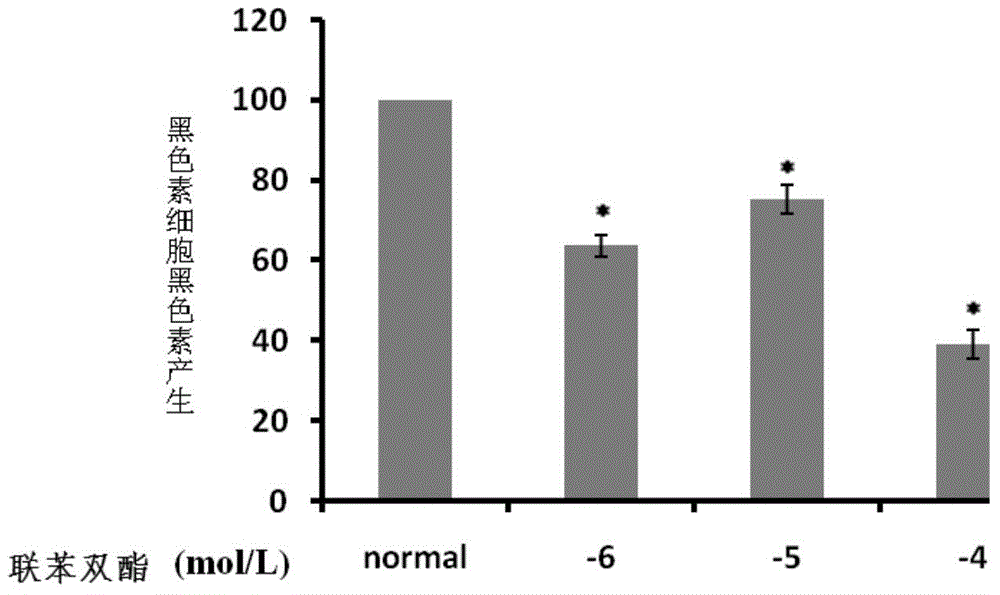 Application of bifendate to sun protection skin care product preparation