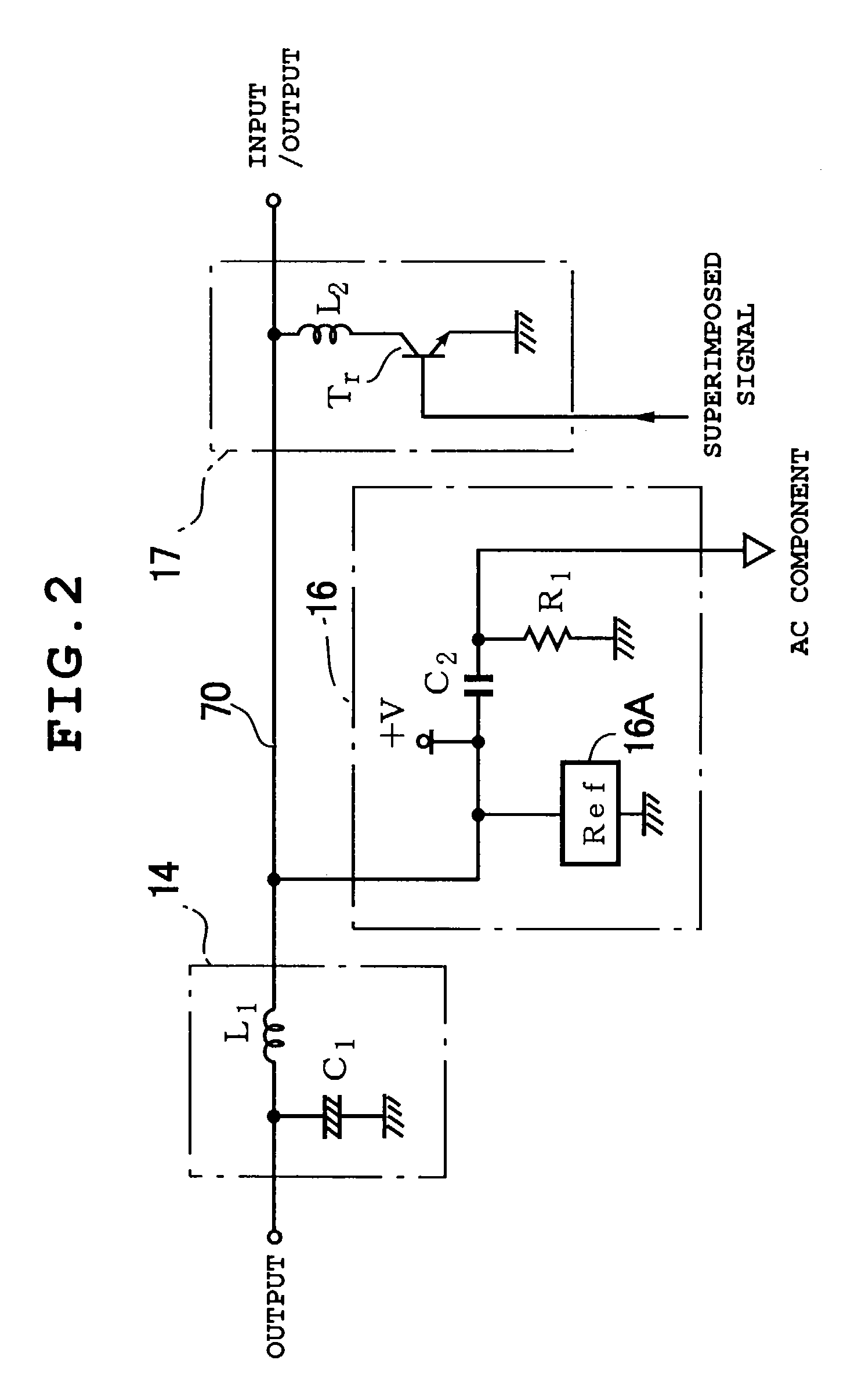 Electronic endoscope apparatus which superimposes signals on power supply