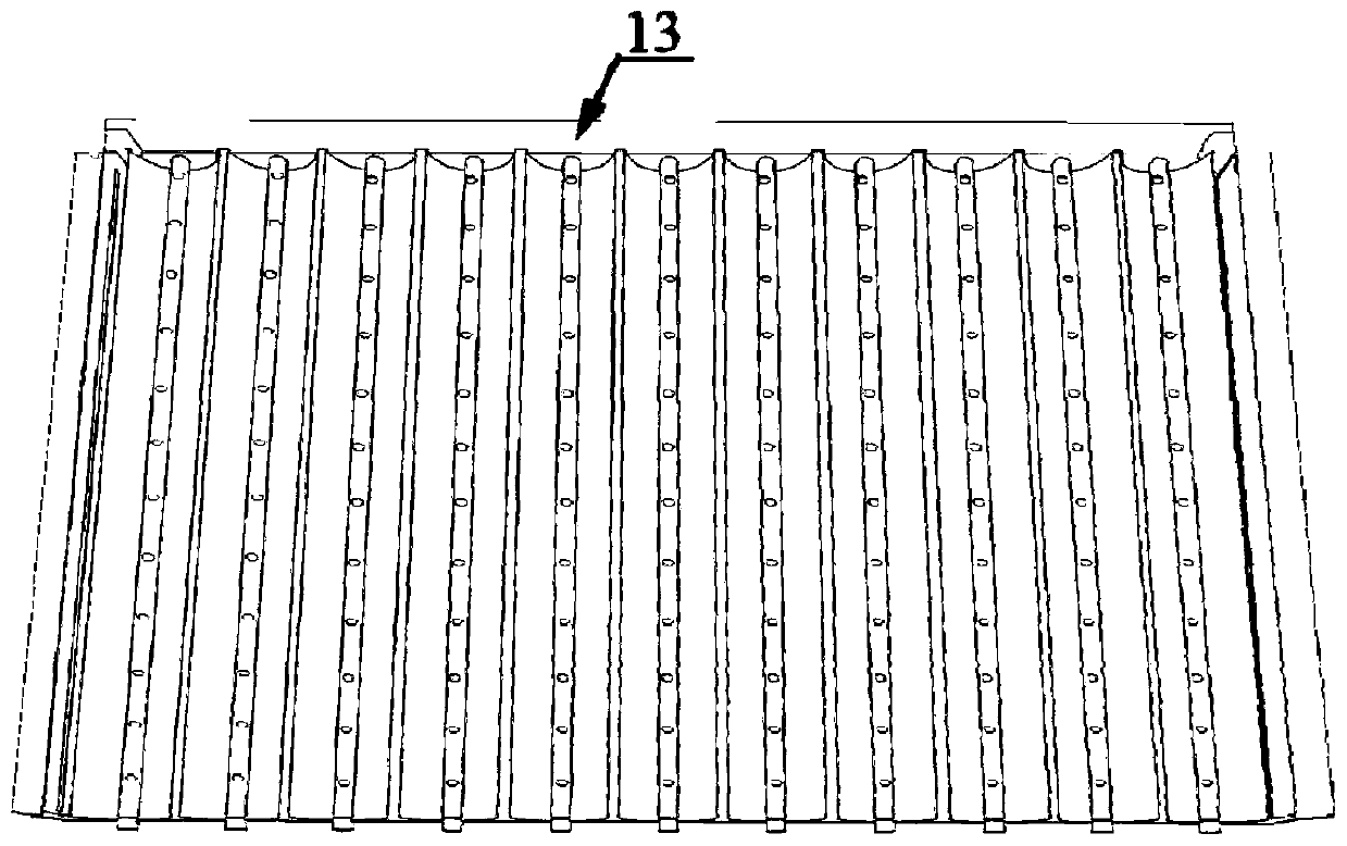 A combined quick-freezing device based on flat jet impingement evaporator