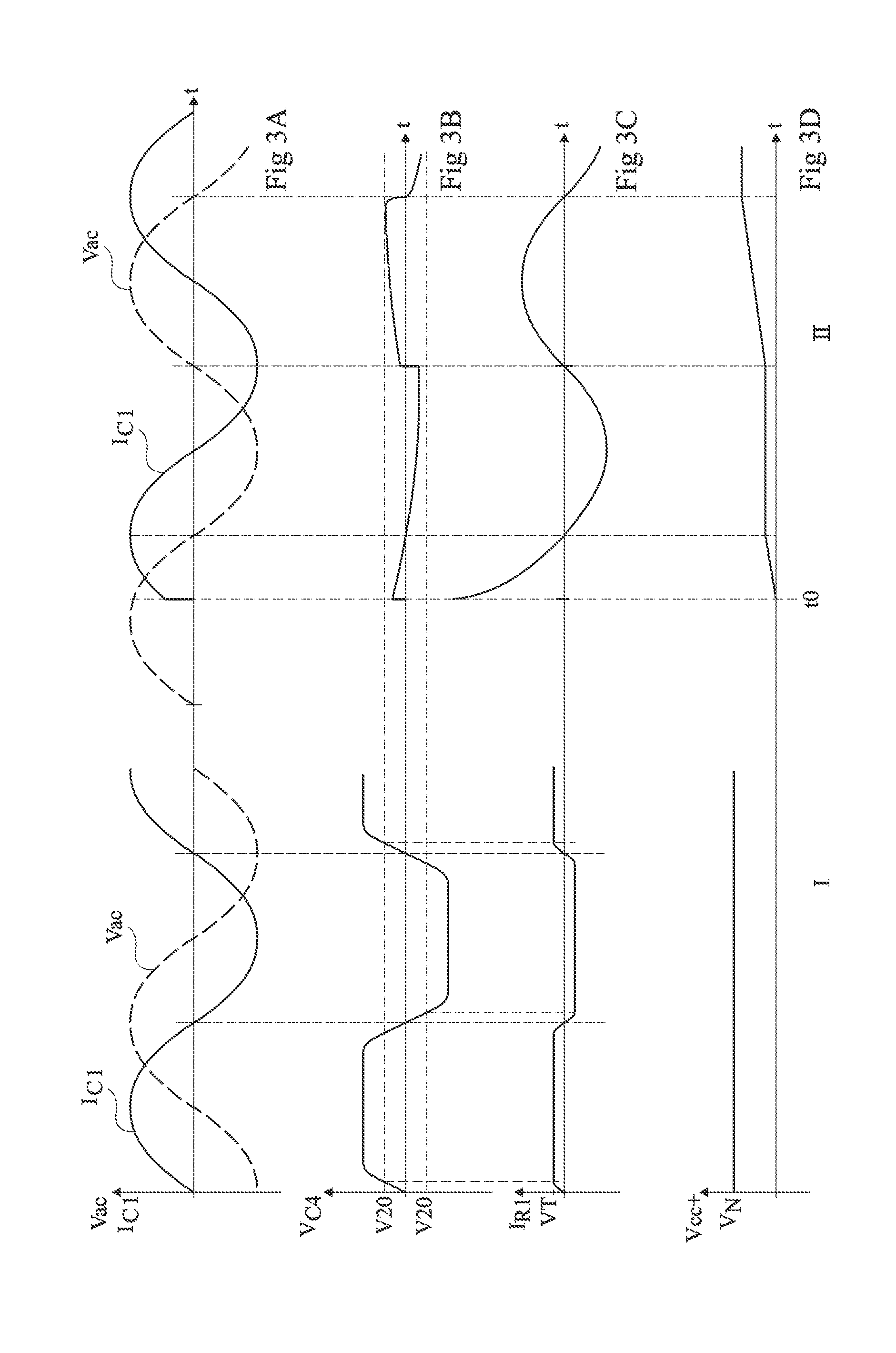 Capacitive power supply with surge current limitation