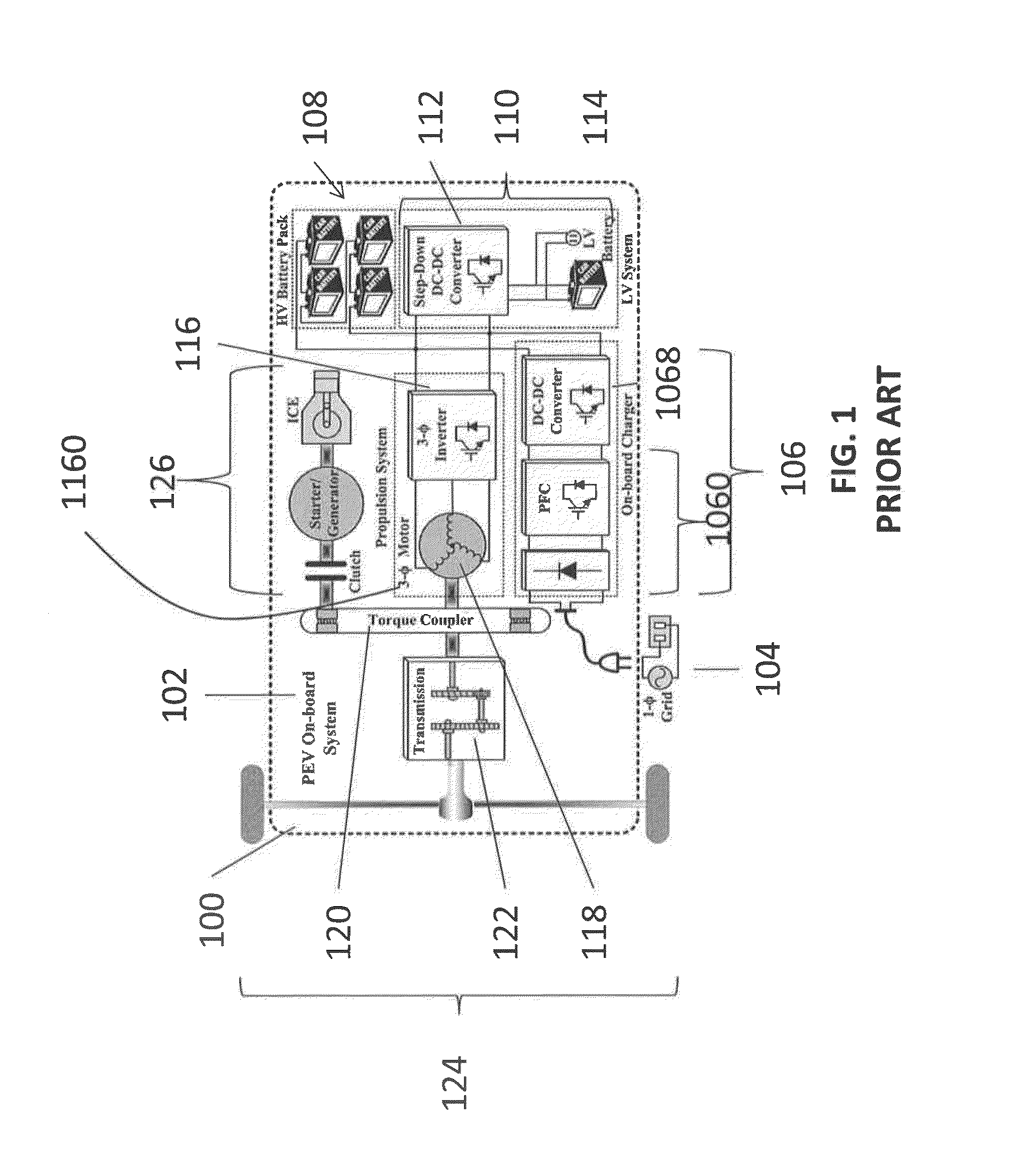 An integrated dual-output grid-to-vehicle (G2V) and vehicle-to-grid (V2G) onboard charger for plug-in electric vehicles