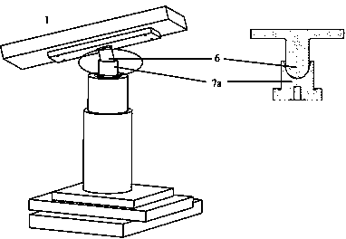 Method for measuring positioning points based on laser tracker in docking process of airplane parts